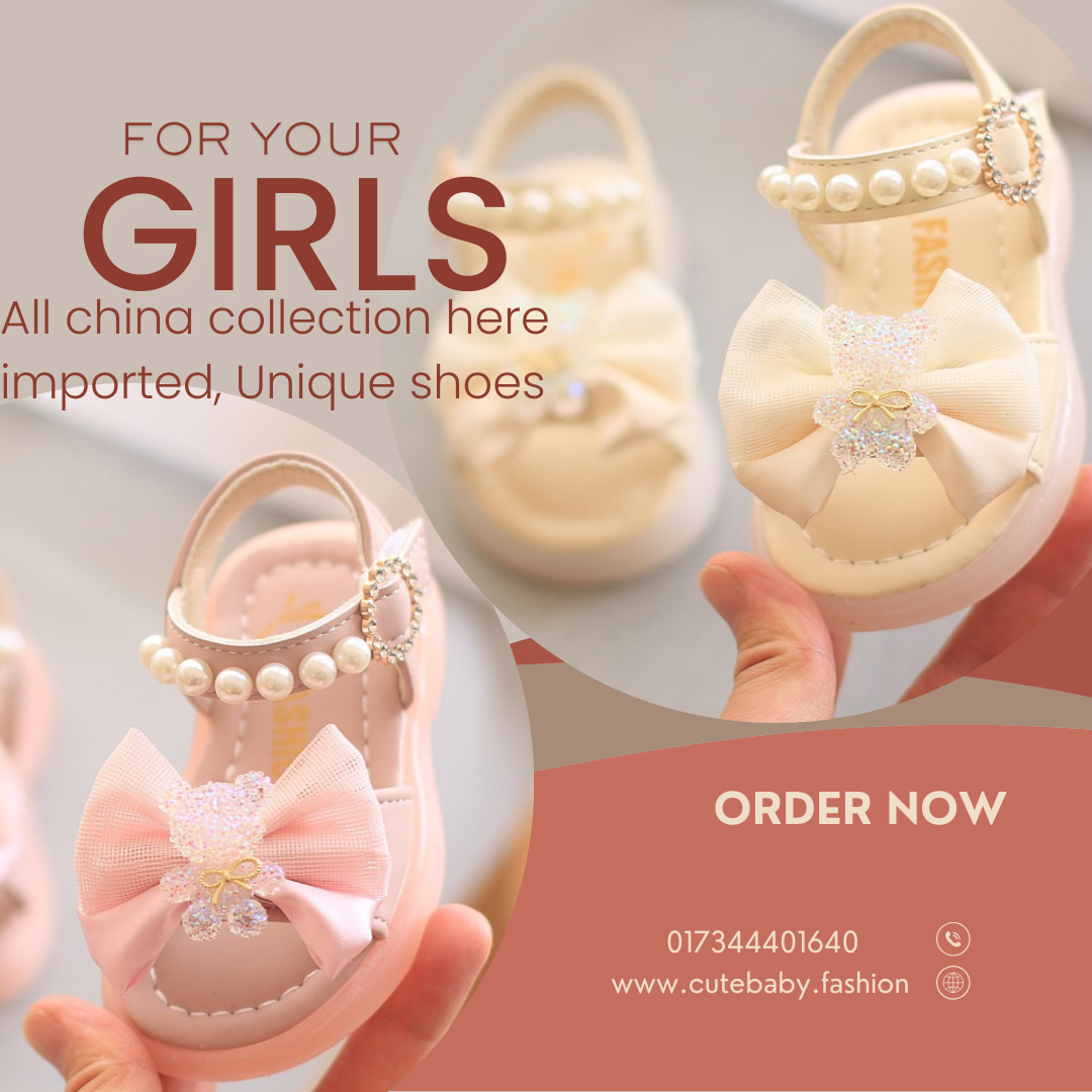 Baby Shoes butterfly Desing with stone